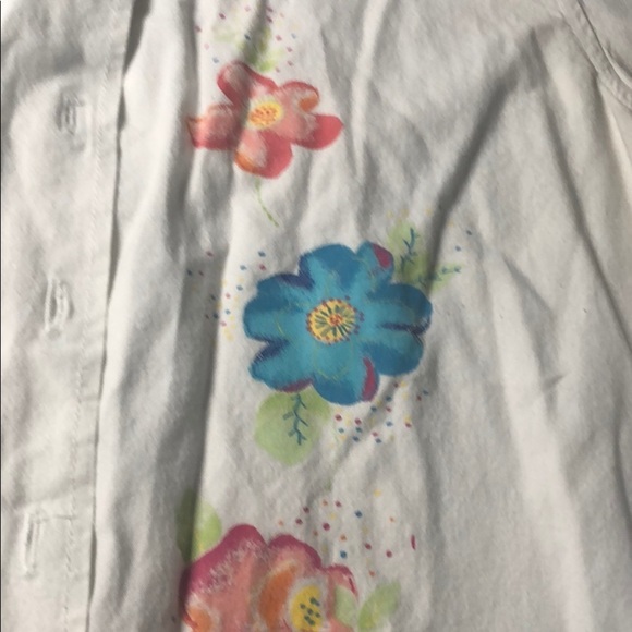 S/s button up blouse size xl make offer - Picture 2 of 4